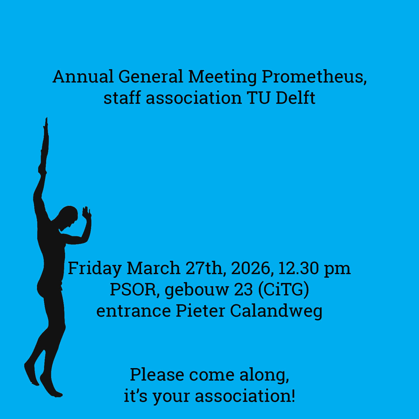 Algemene Ledenvergadering Prometheus 2026